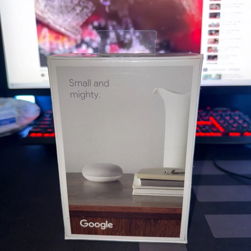 Google Smart Speaker in Soft Gray